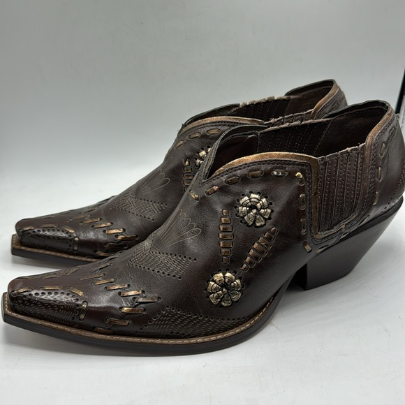 BCB Girls Western Boho Booties - Picture 4 of 9